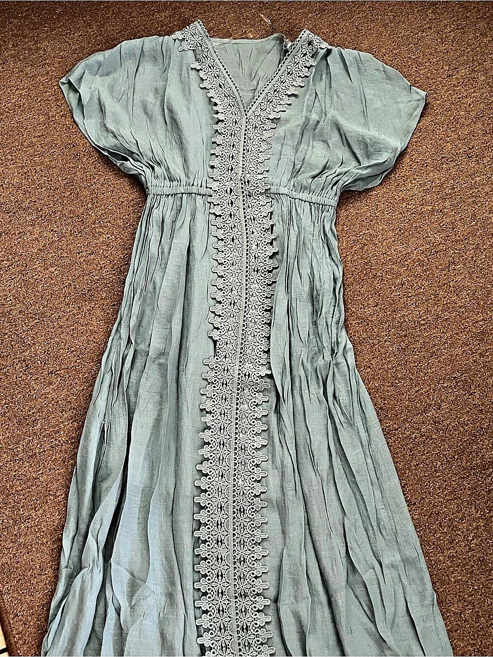 Maxi Dress in sky blue Size XS NWT